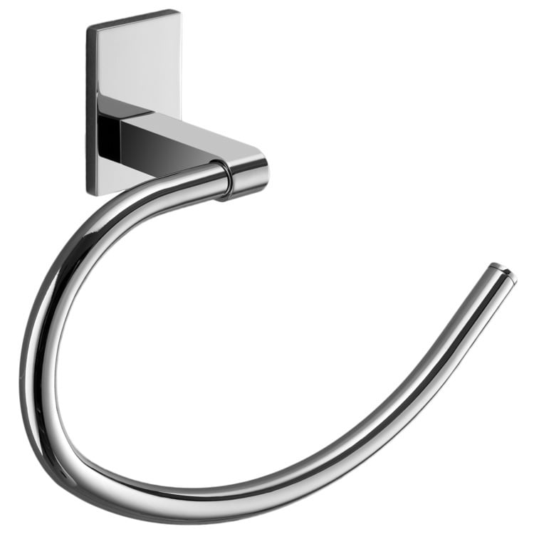 Gedy 7870-13 Round Polished Chrome Towel Ring